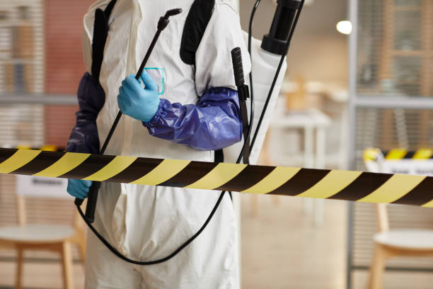 Professional Biohazard technician working in Lewisville, IN